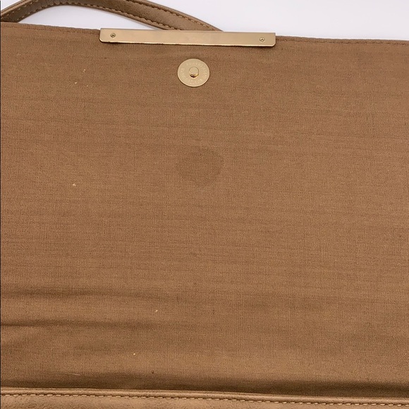 SuiteBlanco Crossbody Purse Tan Chevron Studded - Picture 8 of 16